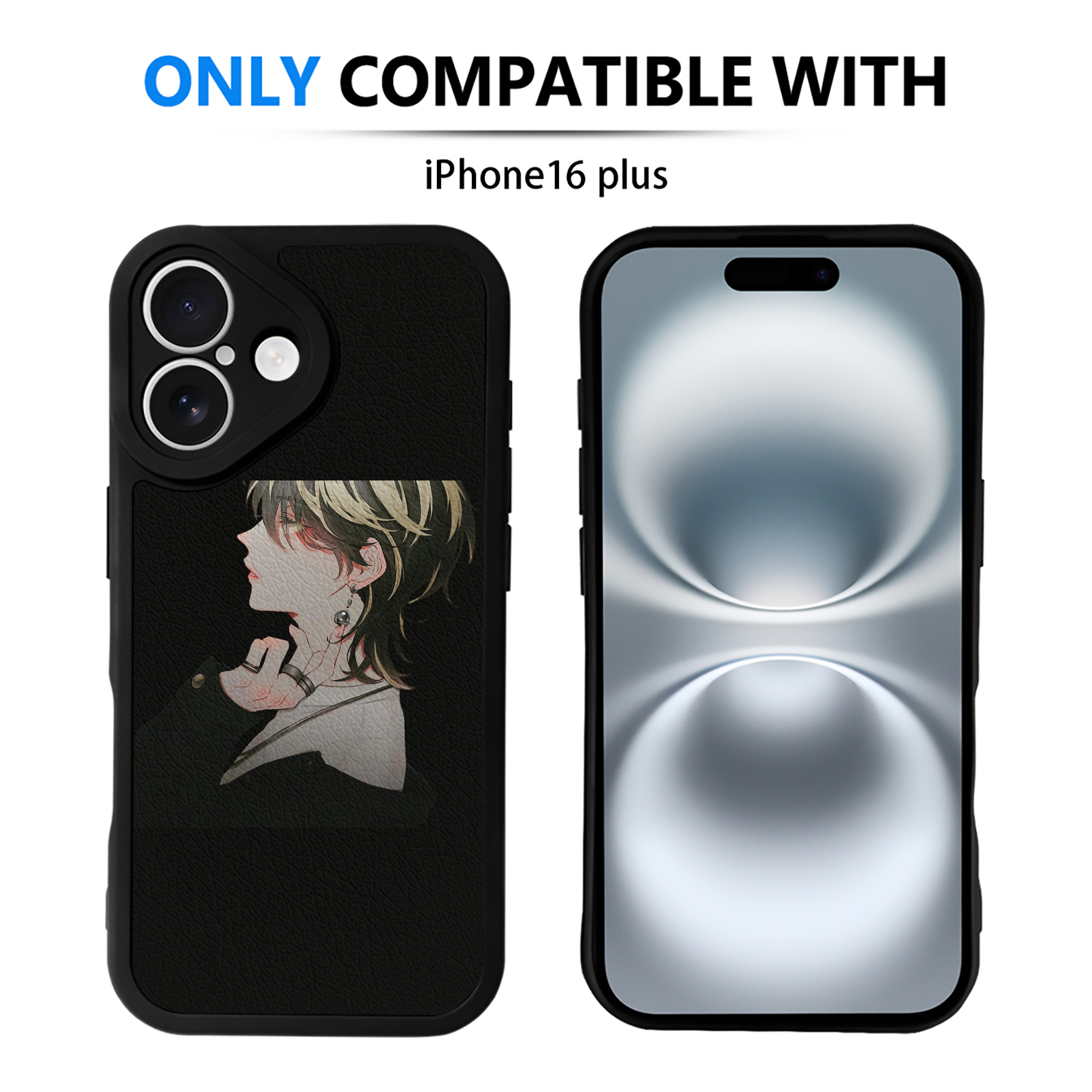（画像用） 東京リベンジャーズ Tokyo Revengers 【iPhone 16シリーズ対応】シリコンスマホケース（レザー調） 材質：シリコン